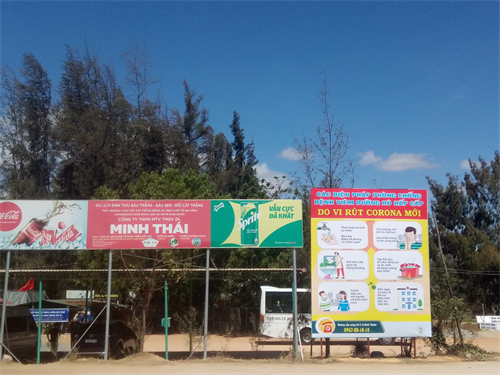 Tăng cường truyền thông phòng, chống dịch nCoV tại khu du lịch Bàu Trắng Huyện Bắc Bình, Bình Thuận.